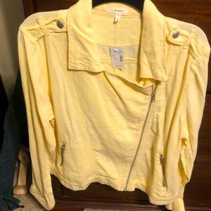 NWT light bomber style jacket